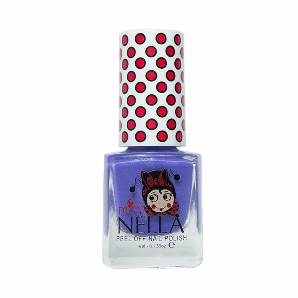 Learning through play Sensory fun for little hands Miss Nella Sweet Lavender 4Ml Peel Off Kids Nail Polish