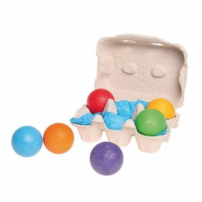 Learning tools Moments of imagination Rainbow Colored Wooden Balls