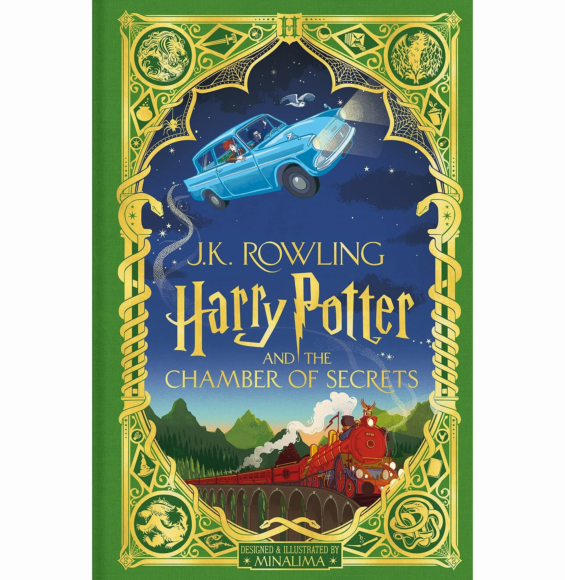 Harry Potter And The Chamber Of Secrets: Minalima Edition Rowling J.K. Early learning Creative minds