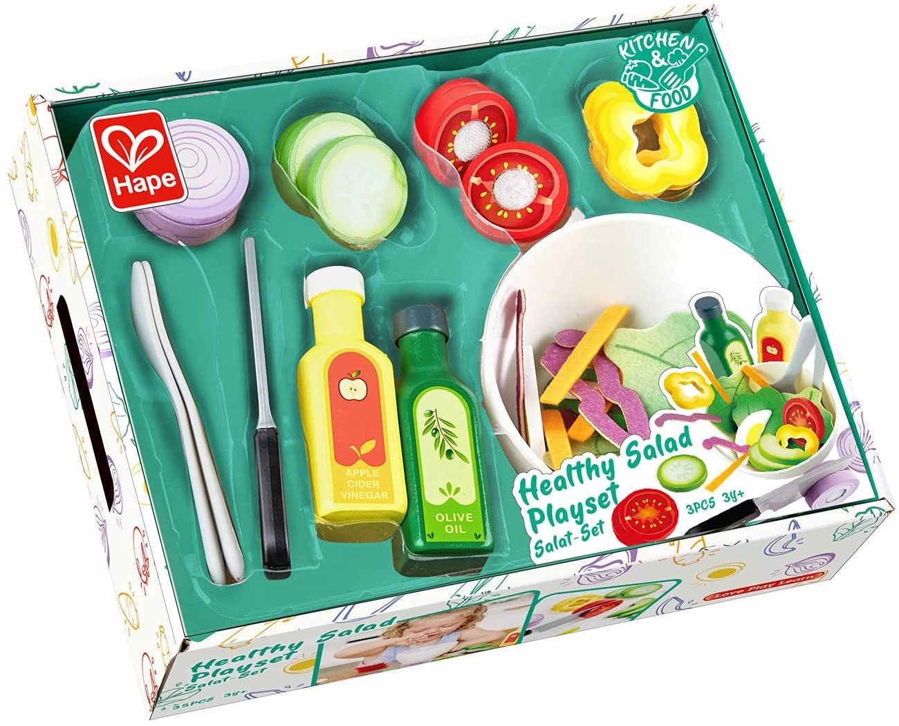 Healthy Salad Playset Little learners