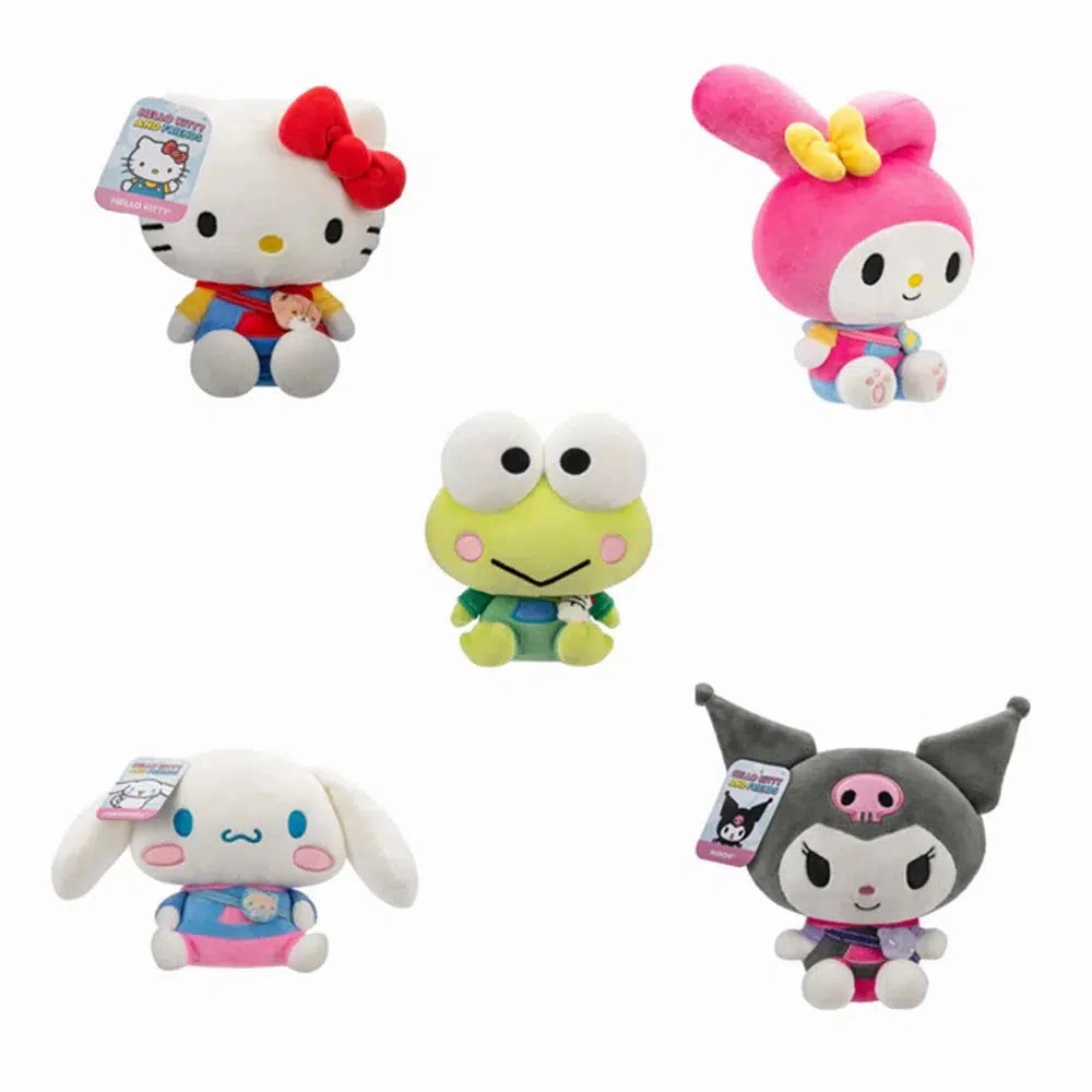 Hello Kitty & Friends 8-In Core Plush Assortment Thoughtful learning Little builders