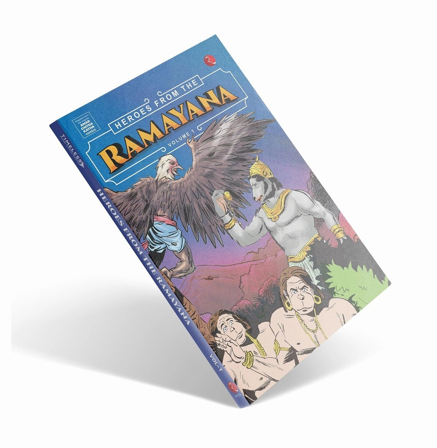 Discover & grow Joyful learning Heroes From The Ramayana Volume 1 Shikha Lal And Amar Chitra Katha
