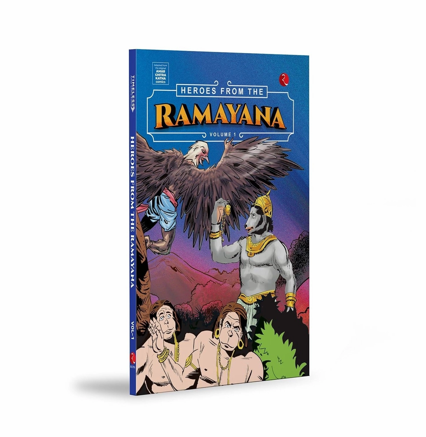 Preschool minds Parent-approved learning Heroes From The Ramayana Volume 1 Shikha Lal And Amar Chitra Katha