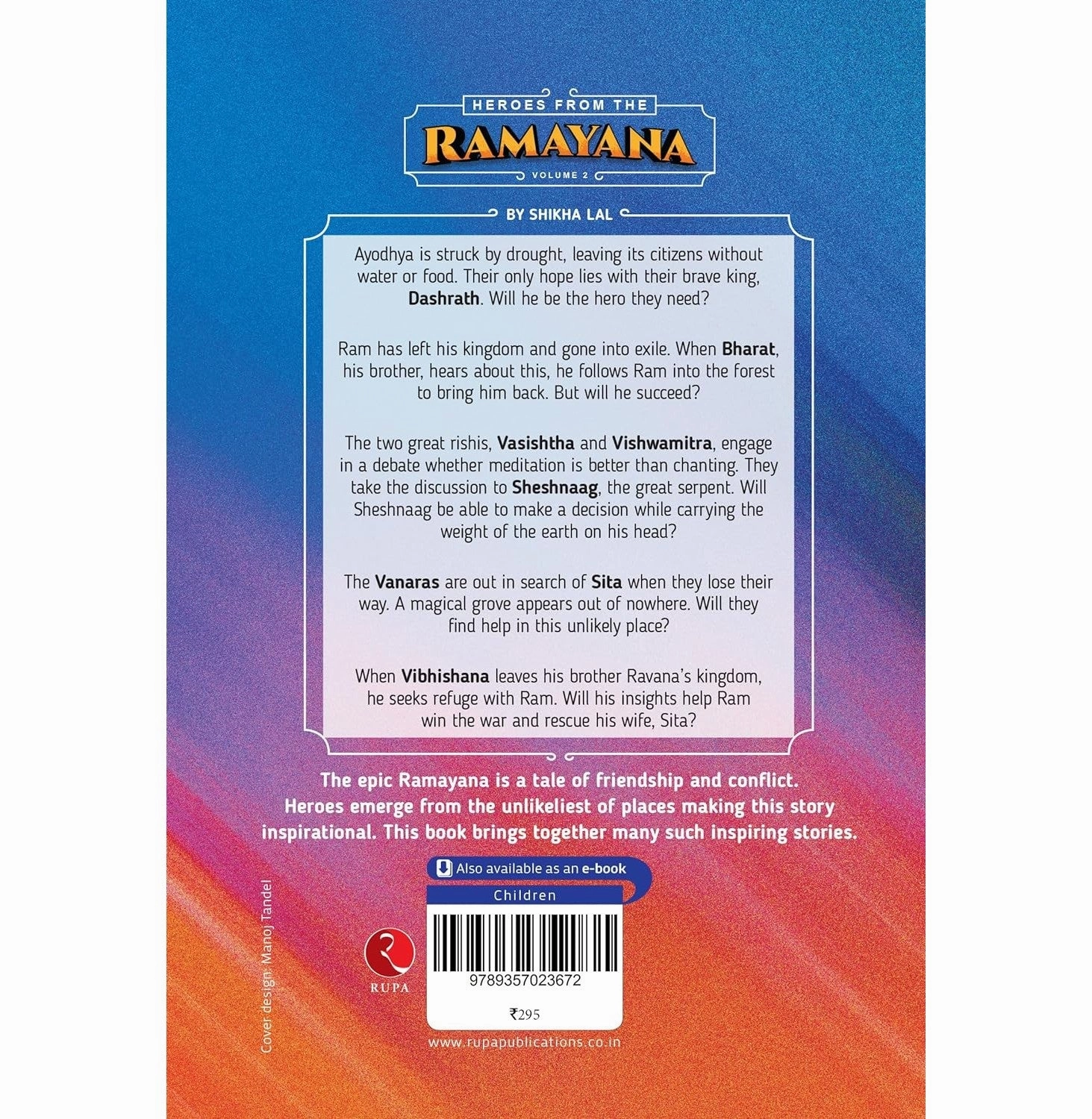Heroes From The Ramayana Volume 2 Shikha Lal And Amar Chitra Katha Growing minds