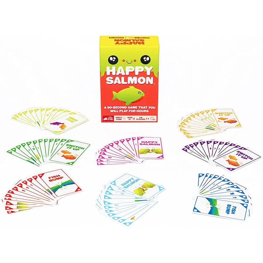 Happy Salmon Curious minds Creative kids