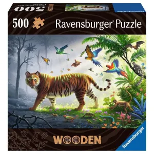 Home learning tools Parent-approved learning Jungle Tiger 500Pc