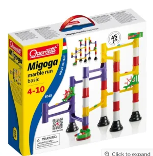 Tiny thinkers Creative kids Migoga Marble Run Starter Set (45 Pcs)