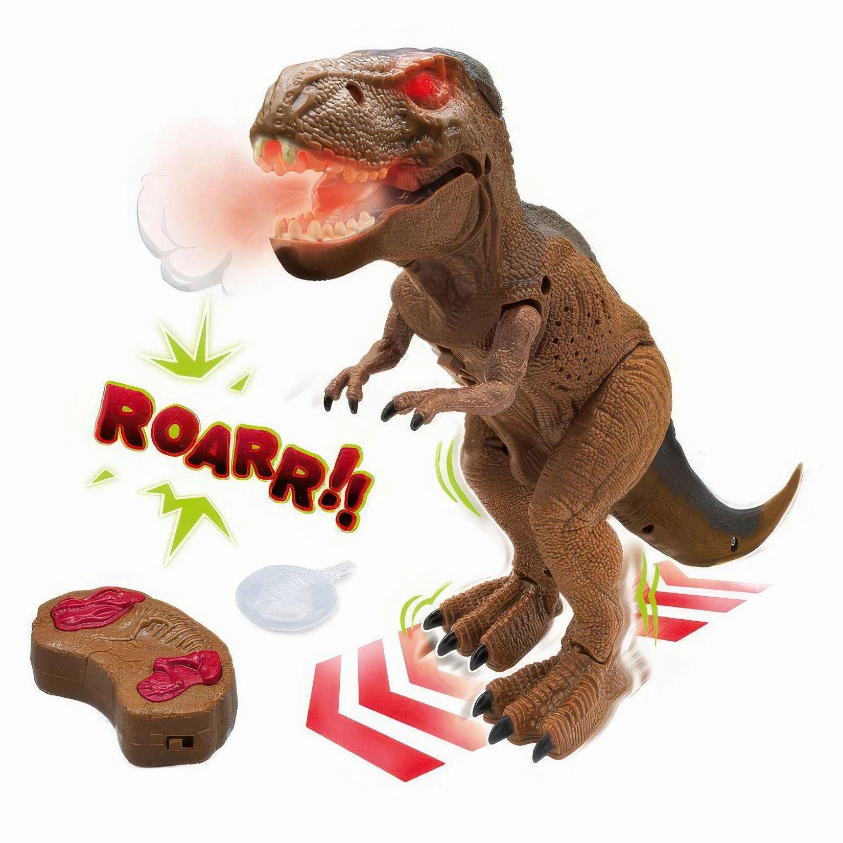 Buki France Rc Remote Controlled T-Rex Dinosaur Inspiring creativity Young imaginations