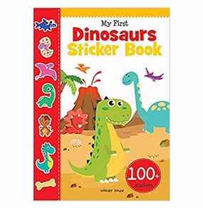 My First Dinosaurs Sticker Book: My First Sticker Books [Paperback] Wonder House Books Nurturing minds Parent-approved learning