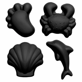 Young minds at work Learn at home Scrunch Moulds Black
