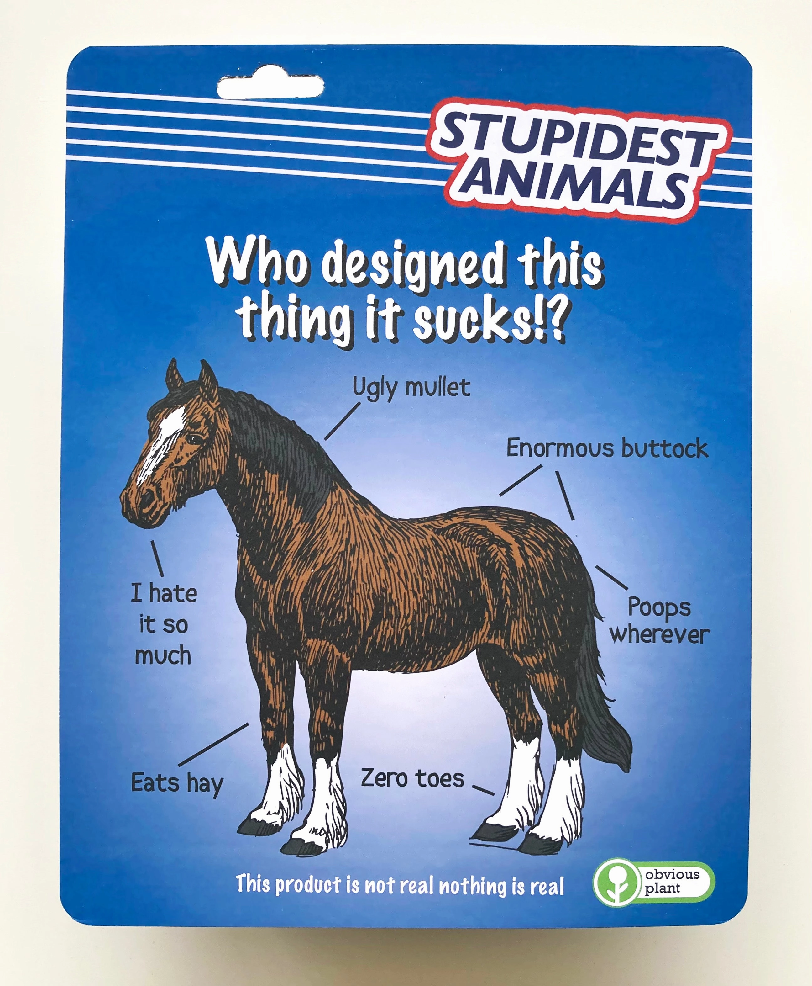 Stupidest Animals - Horse Tools for tiny thinkers