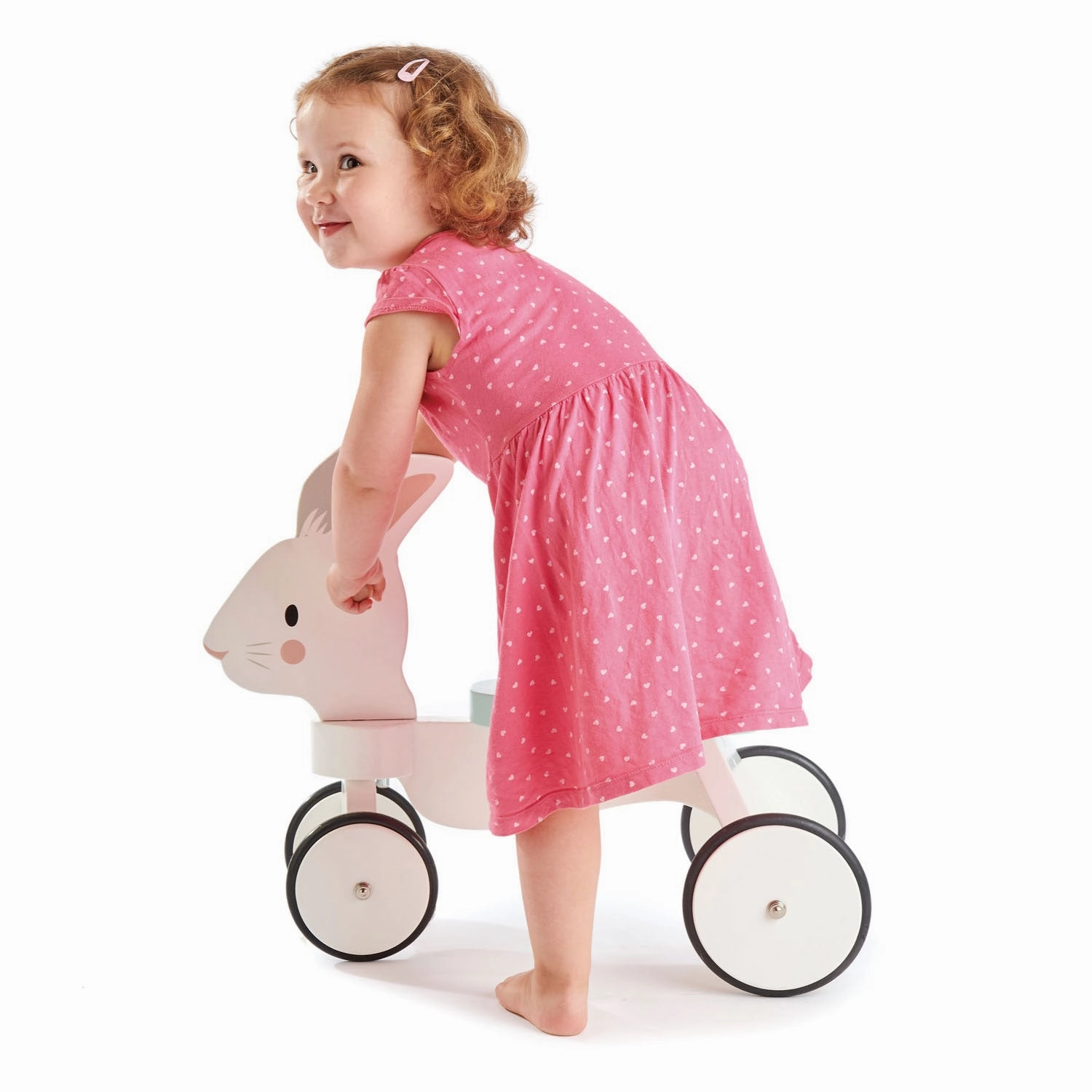 Nurturing minds Fun that fuels growth Wooden Rabbit Ride On Toy