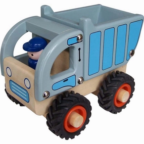 Little hands Sensory fun for little hands Wooden Wheelie Vehicle - Dump Truck