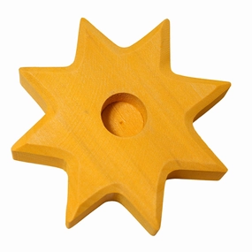 Yellow Star Candle Holder Creative minds Mini makers