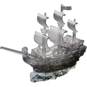 Young learners 3D Crystal Puzzle: Black Pirate Ship
