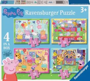 4 In A Box Puzzle - Peppa Pig Learning tools