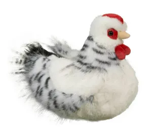 Salty Black & White Hen Little builders