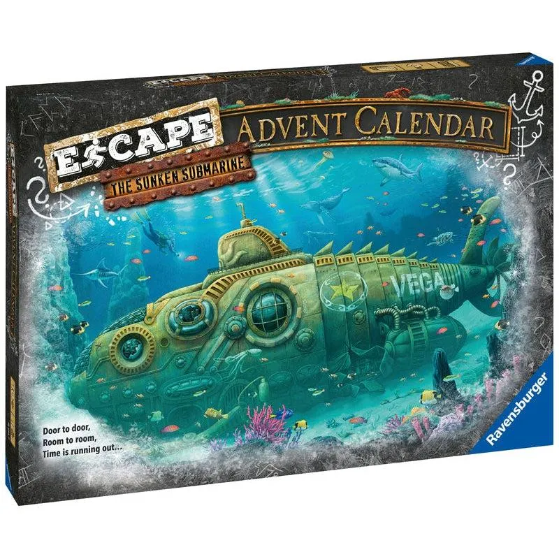 Young explorers The Sunken Submarine Advent Calendar