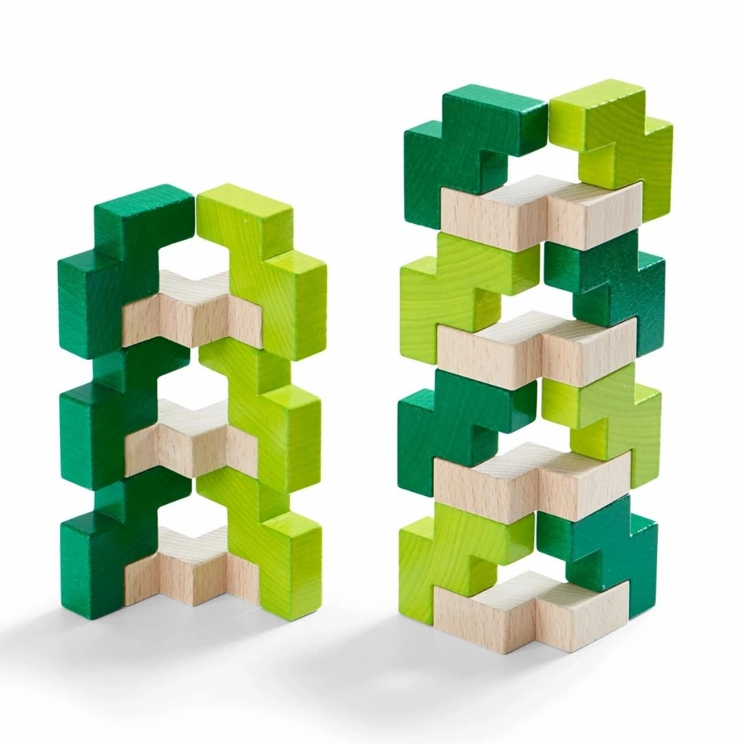 3D Viridis Wooden Blocks Early discovery