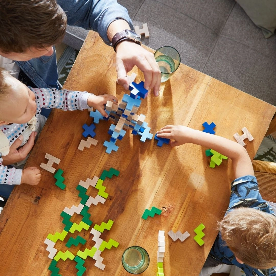 Growth tools Moments of imagination 3D Viridis Wooden Blocks