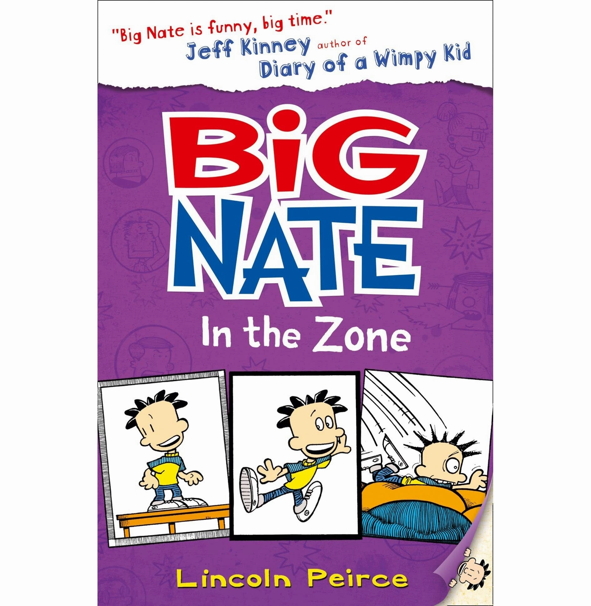 Big Nate In The Zone [Paperback] Peirce Lincoln Educational fun