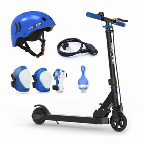 Buki France Electric Battery Powered Scooter 125Mm - Blue Learning fun Thoughtful learning