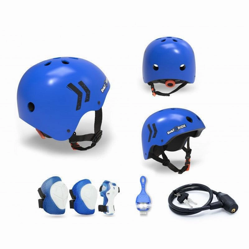 Buki France Electric Battery Powered Scooter 125Mm - Blue Little learners