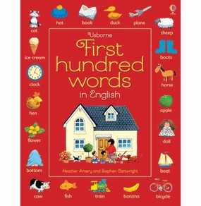 Kid-focused experiences Fun that fuels growth First Hundred Words In English [Paperback] Amery Heather; Mackinnon Mairi And Cartwright Stephen [Paperback] Amery Heather; Mackinnon Mairi And Cartwright Stephen