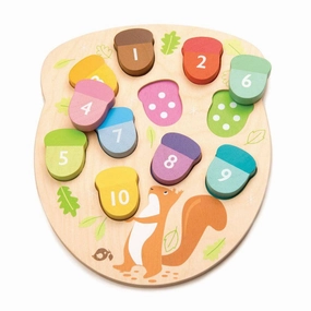 Learn & grow How Many Acorns Puzzle