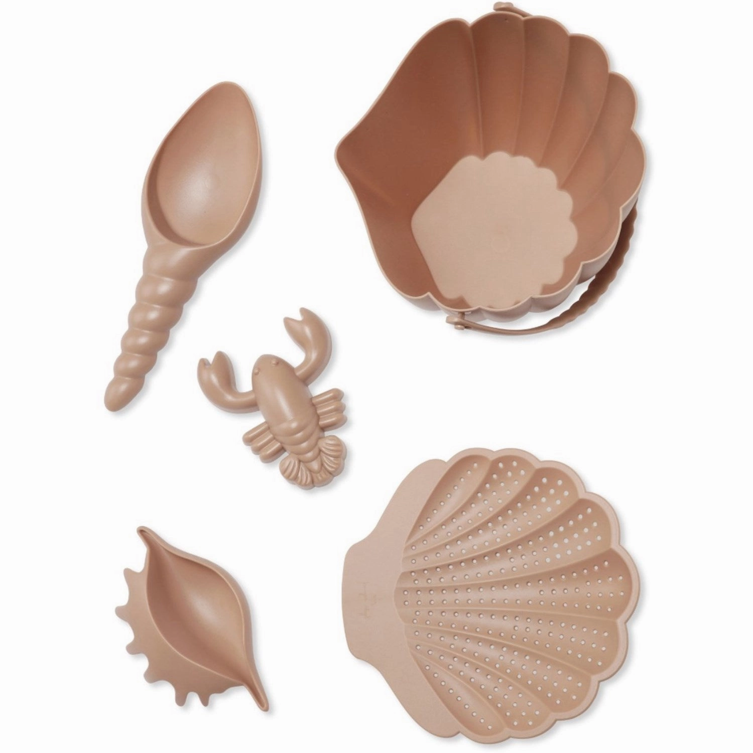 Konges Sl?Jd Rose Blush Beach Set Tools for tiny thinkers