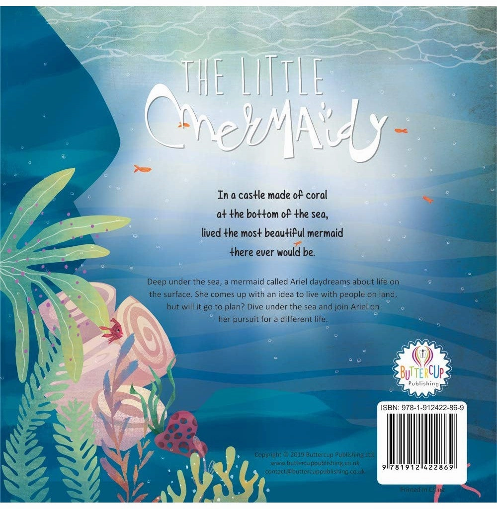 Little Mermaid: 4 (Favourite Bedtime Stories) [Hardcover] Bevens Emily And Garofalo Monica Early learning