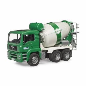 Man Tga Cement Mixer Truck Rapid Mix - Green Brain boosters Growing minds