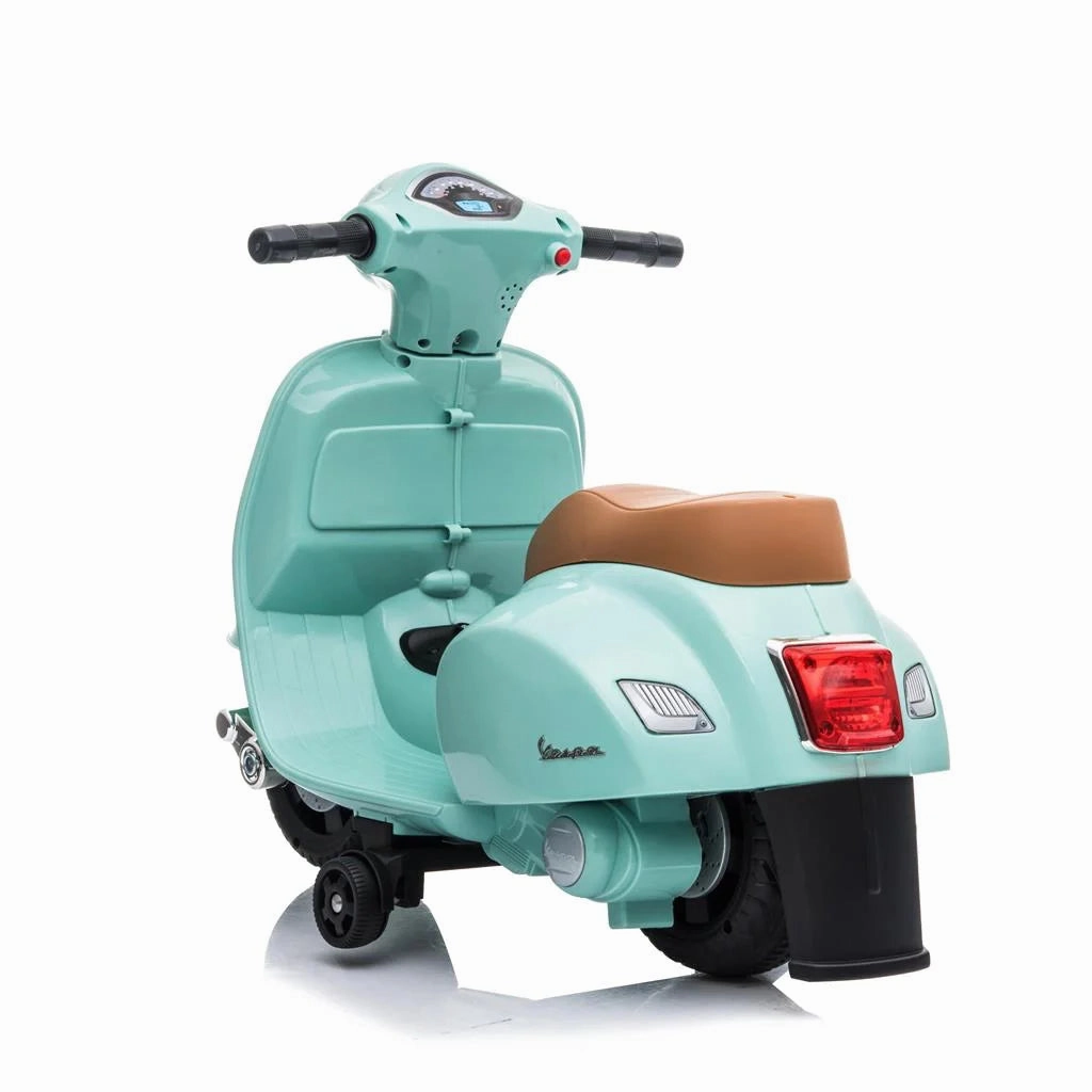 Mini Vespa Kids Electric 6V Battery Powered Motorbike Ride-On - Green Fun that fuels growth Imaginative play