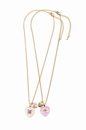 Young learners Early learning Rainbow Butterfly Bff Necklace