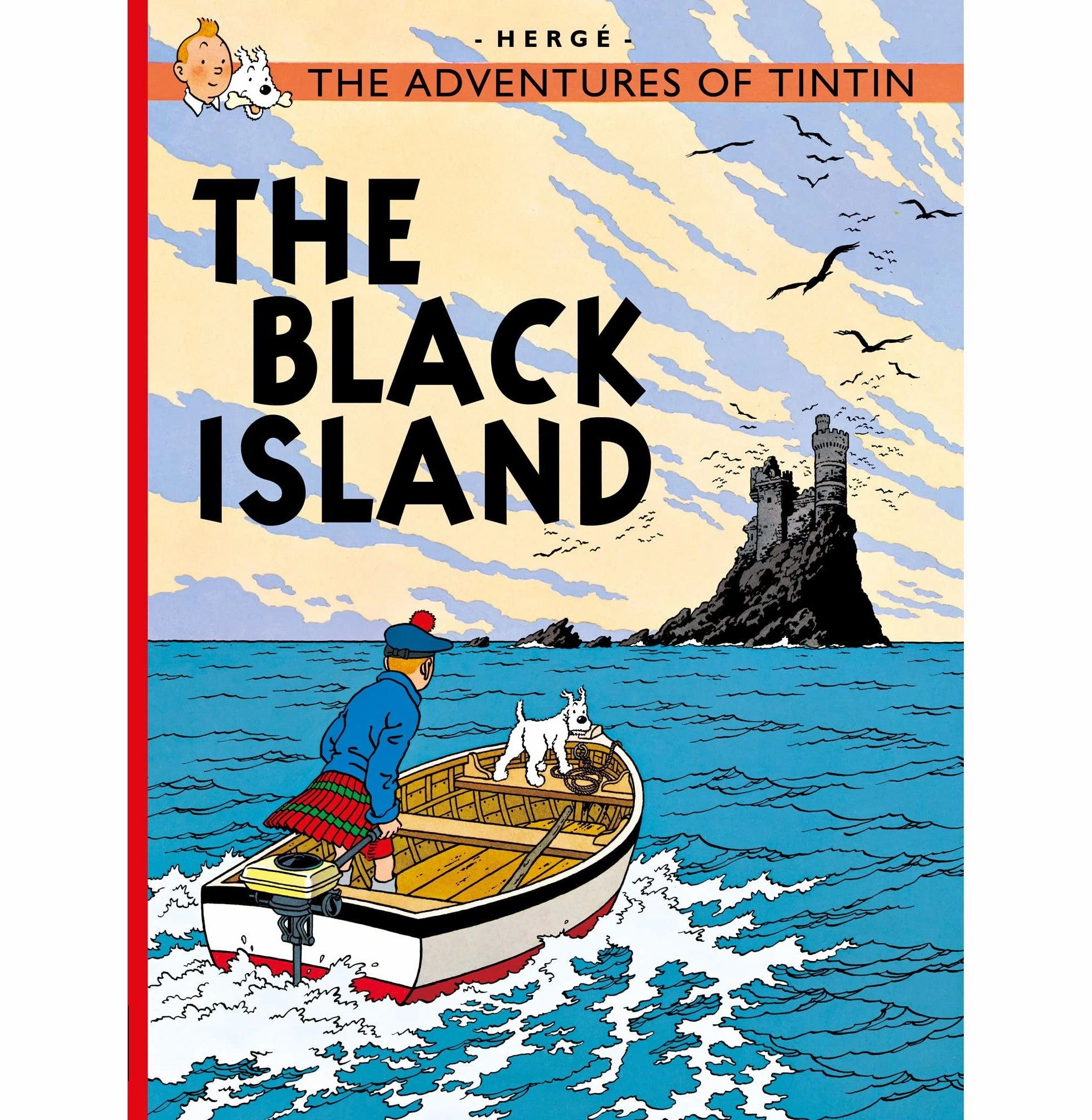 The Black Island [Paperback] Herge Mini makers