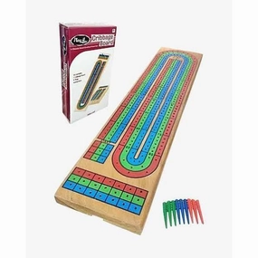 Tripple Track Cribbage Board Educational fun