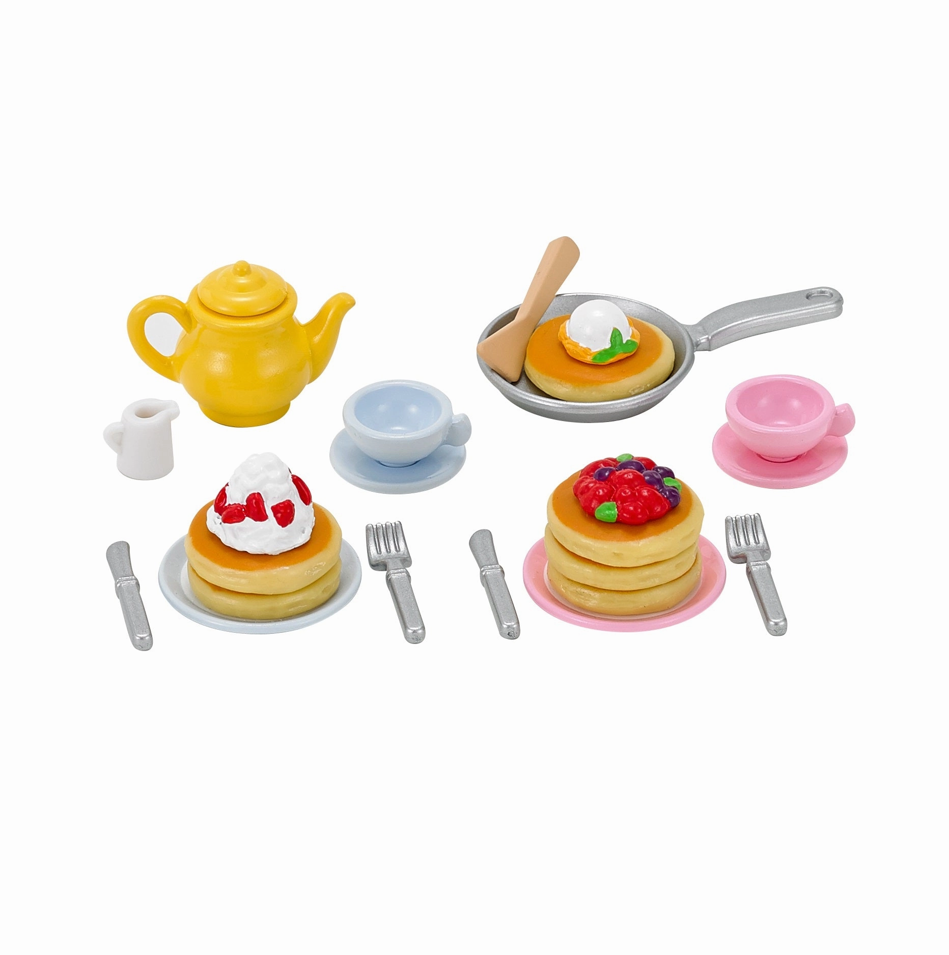 Homemade Pancake Set Little builders Home learning tools