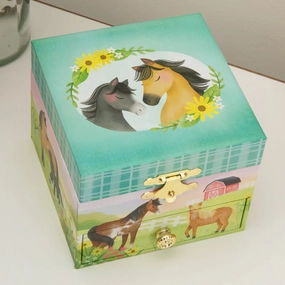 Horse Musical Jewelry Box Engaging young minds Learn at home