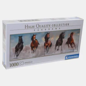 Home learning tools Horses Panorama Puzzle - 1000 Pcs