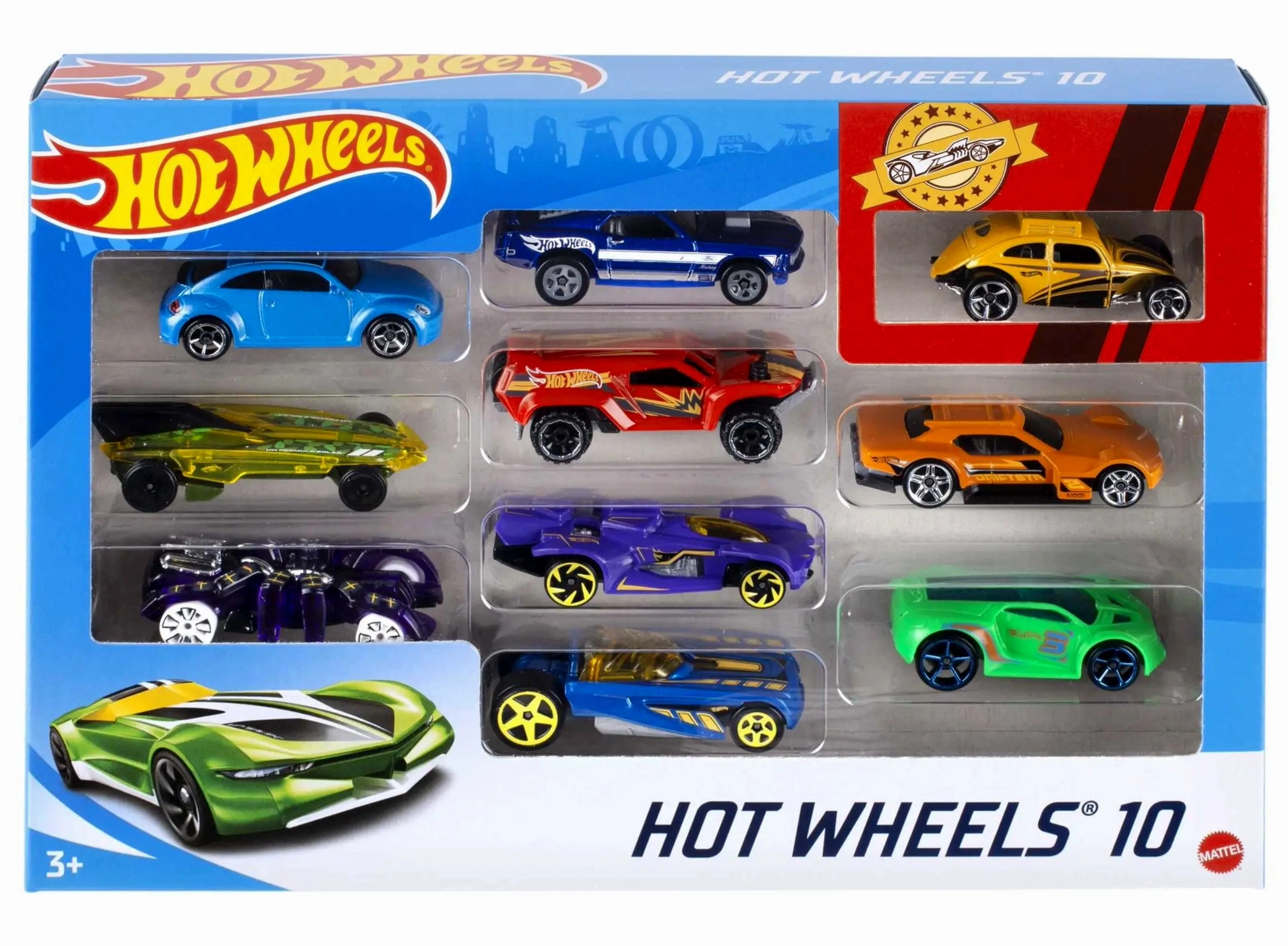 Kids essentials Creative minds Hot Wheels 10-Car Pack Assortment