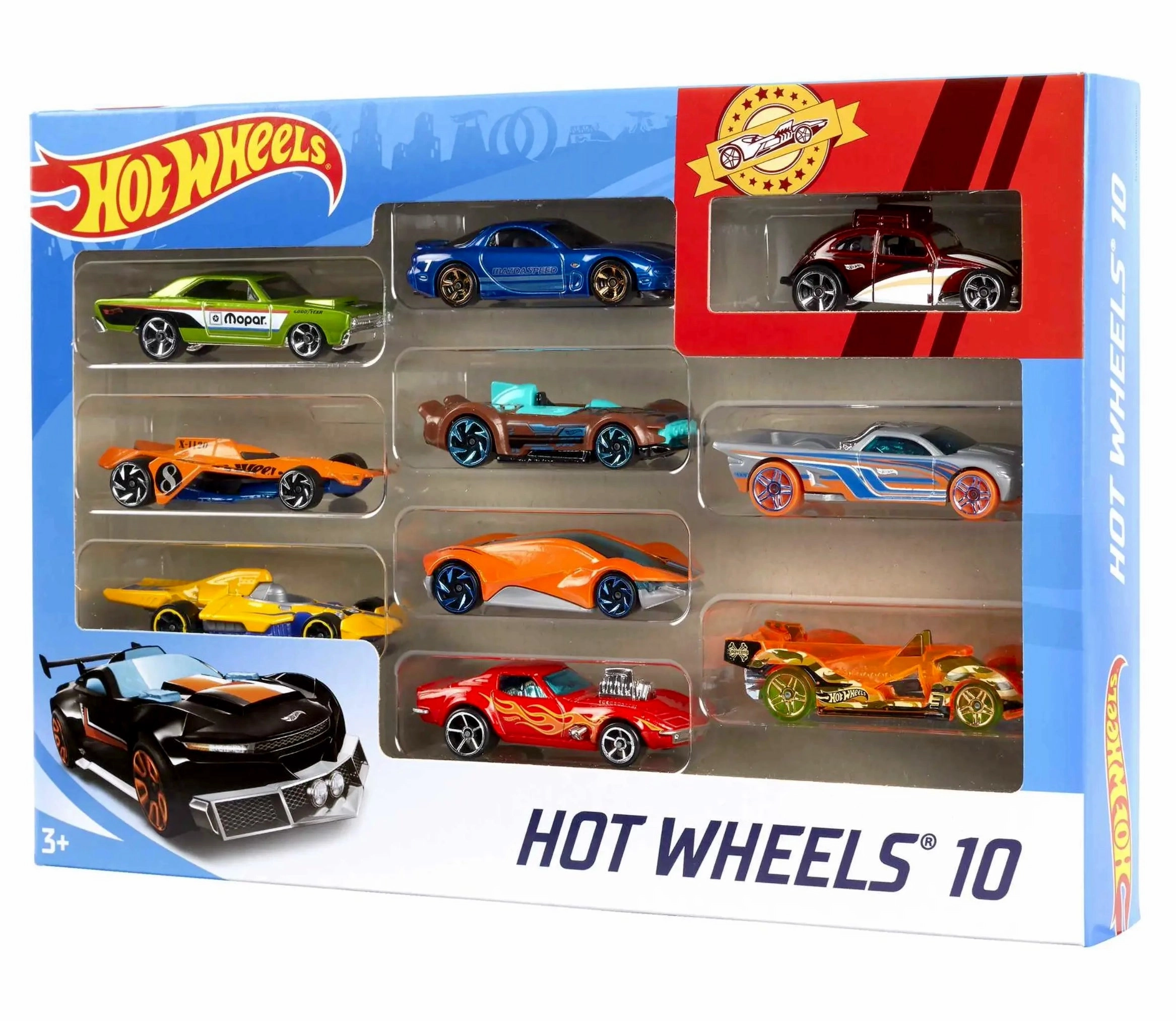 Kid-focused experiences Young imaginations Hot Wheels 10-Car Pack Assortment