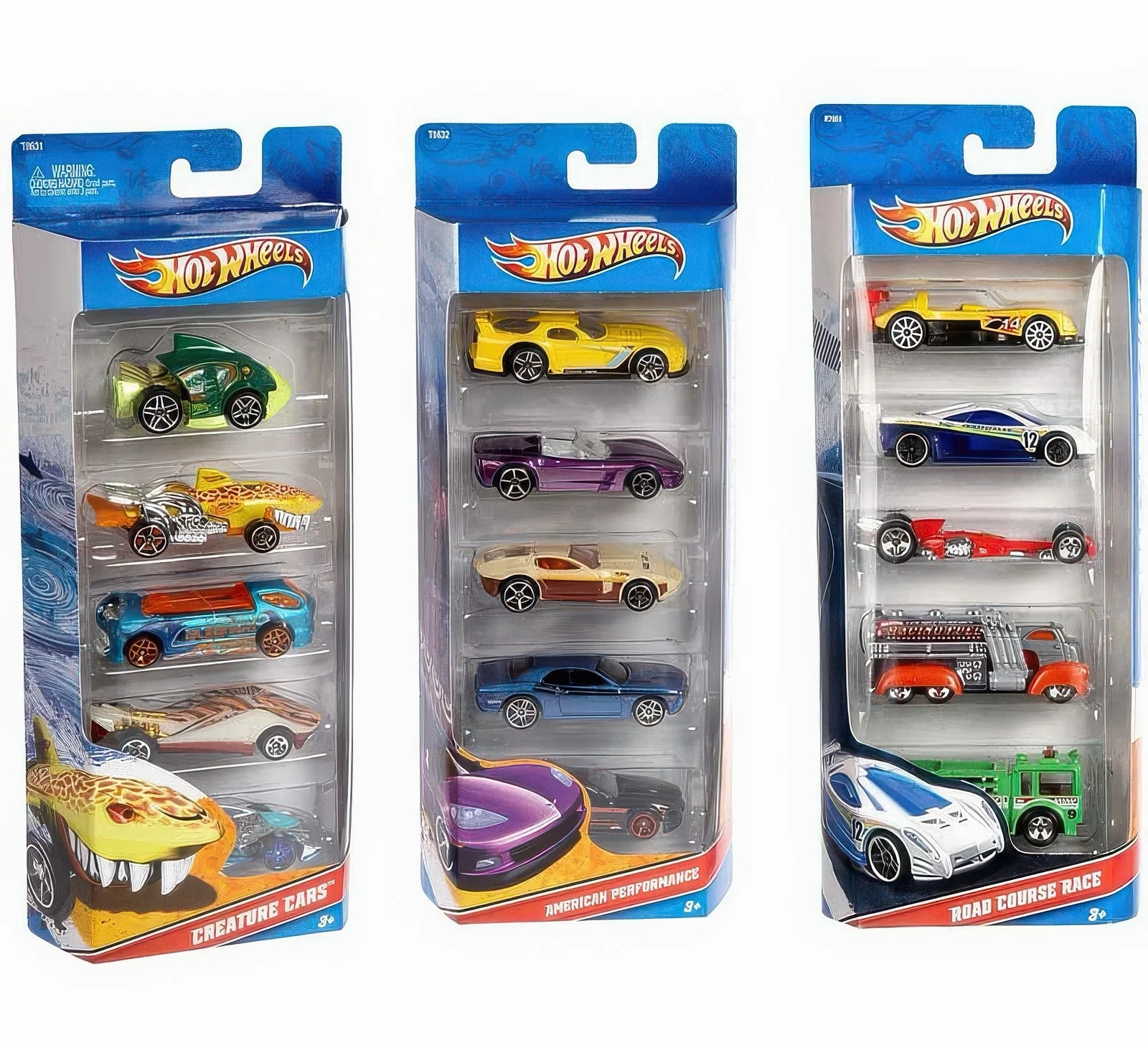Little hands Learning fun Hot Wheels Basic Cars 5 Pack - Assorted