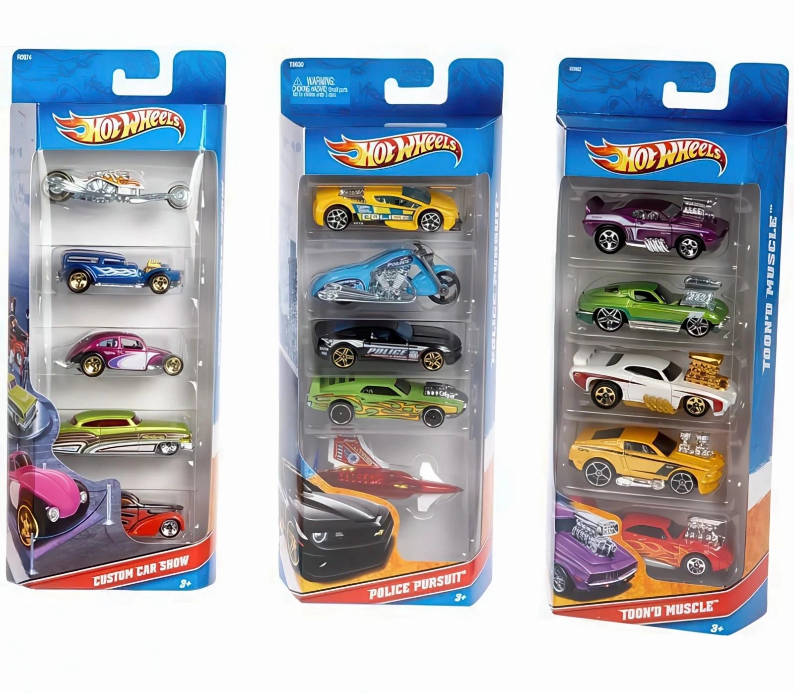 Hot Wheels Basic Cars 5 Pack - Assorted Creative minds