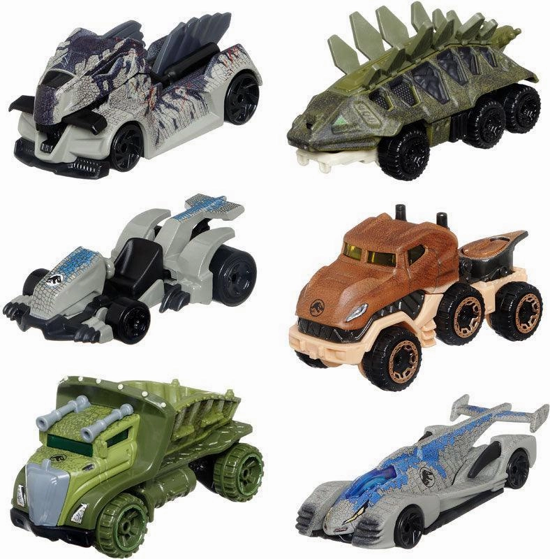 Thoughtful learning Engaging young minds Hot Wheels Character Cars Jurassic World Vehicle - Assorted