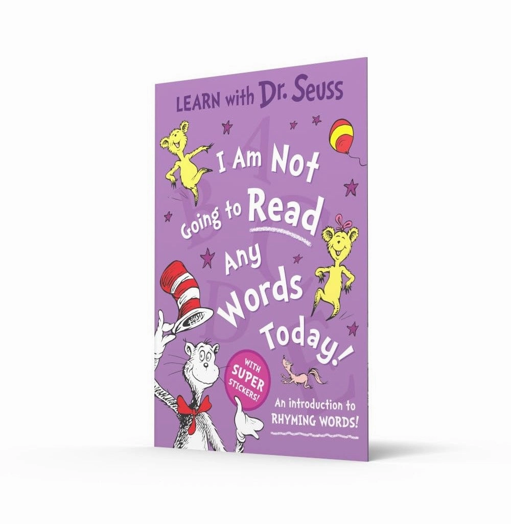 Joyful learning Educational fun I Am Not Going To Read Any Words Today ?Learn With Dr. Seuss Seuss Dr.