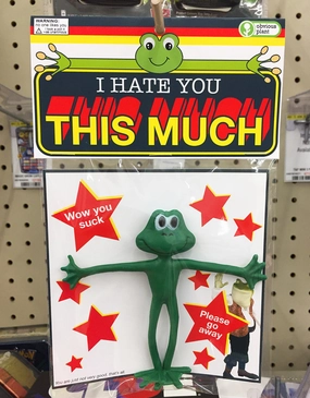 Discover & grow I Hate You This Much - Bendy Toy