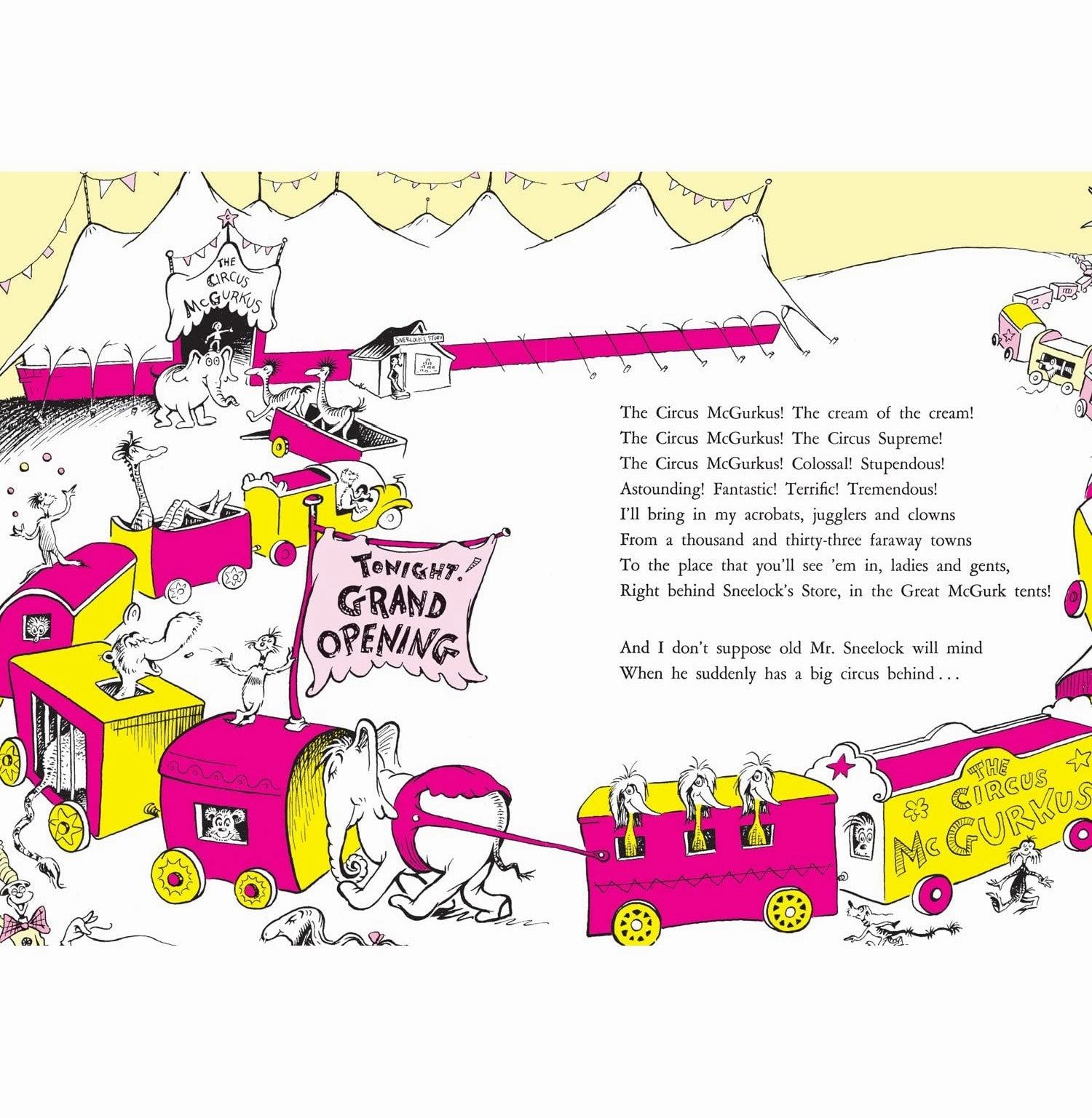 If I Ran Circus Rebranded [Paperback] Seuss Dr. Growing minds