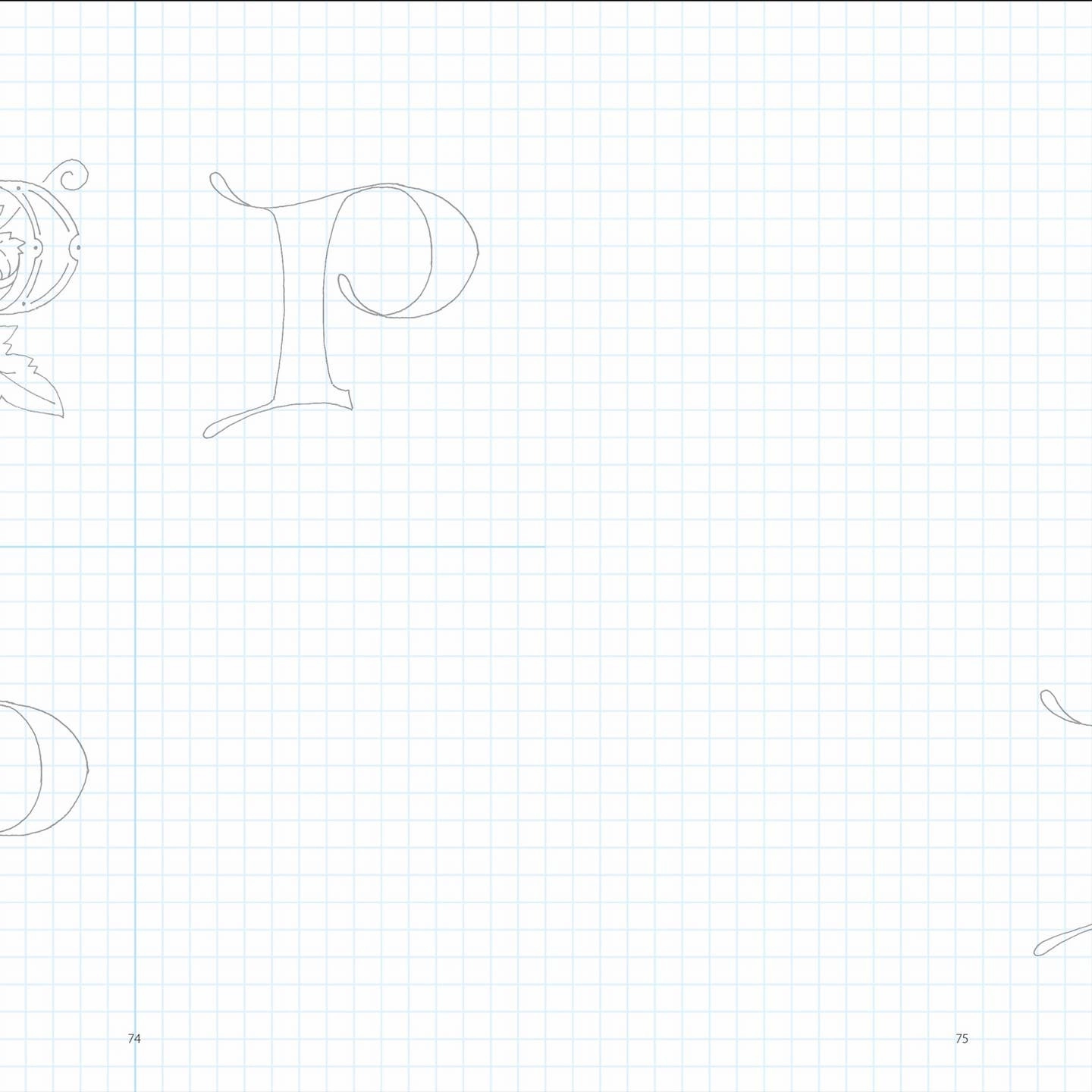 Young explorers Illuminated Letters Sketchbook