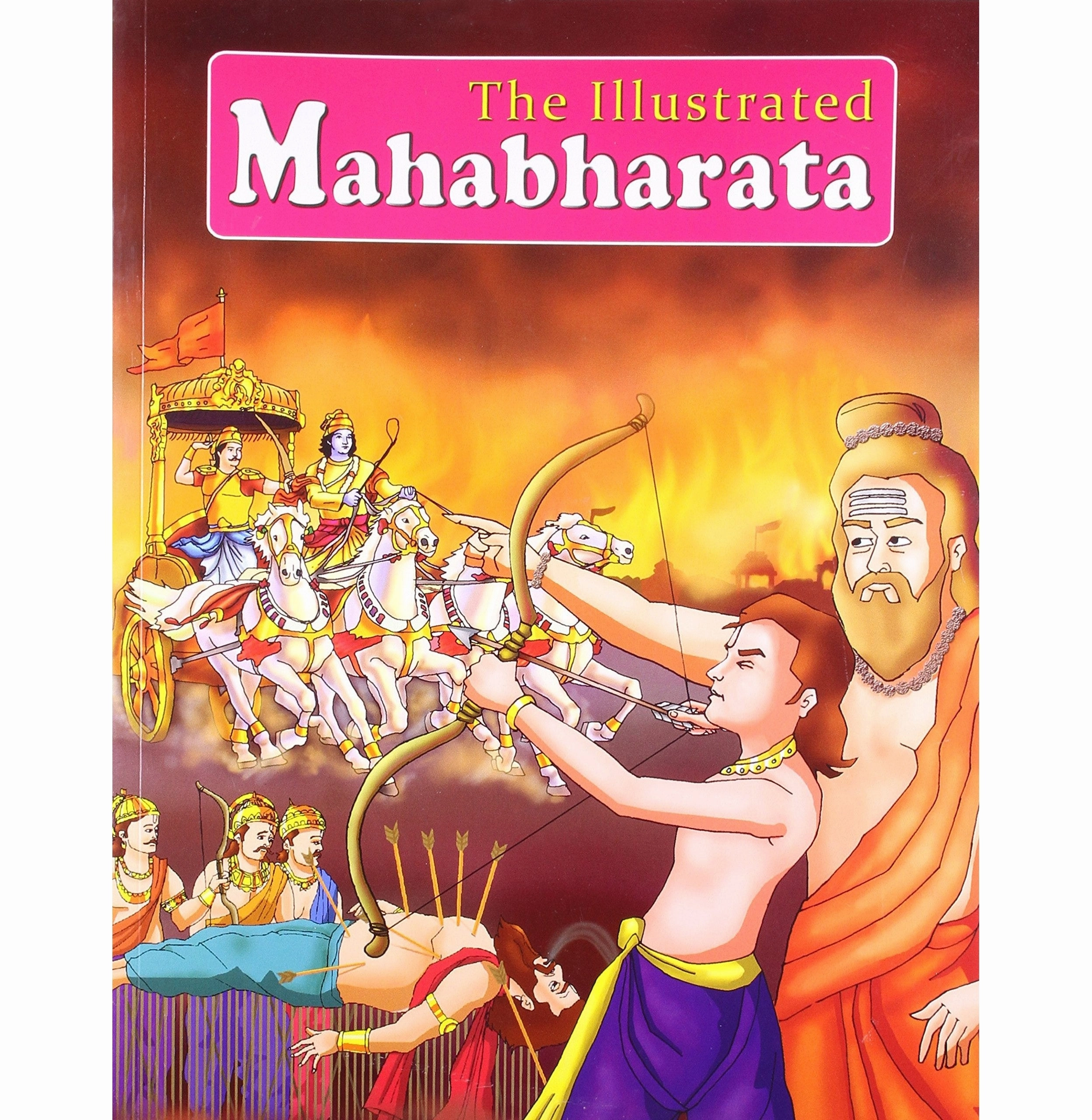 Kids essentials Home learning tools Illustrated Mahabharata [Unknown Binding] Na