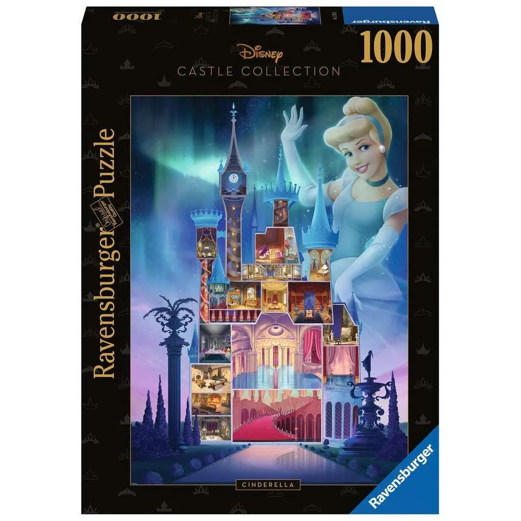 Disney Castles: Cinderella 1000Pc First explorers Brain boosters